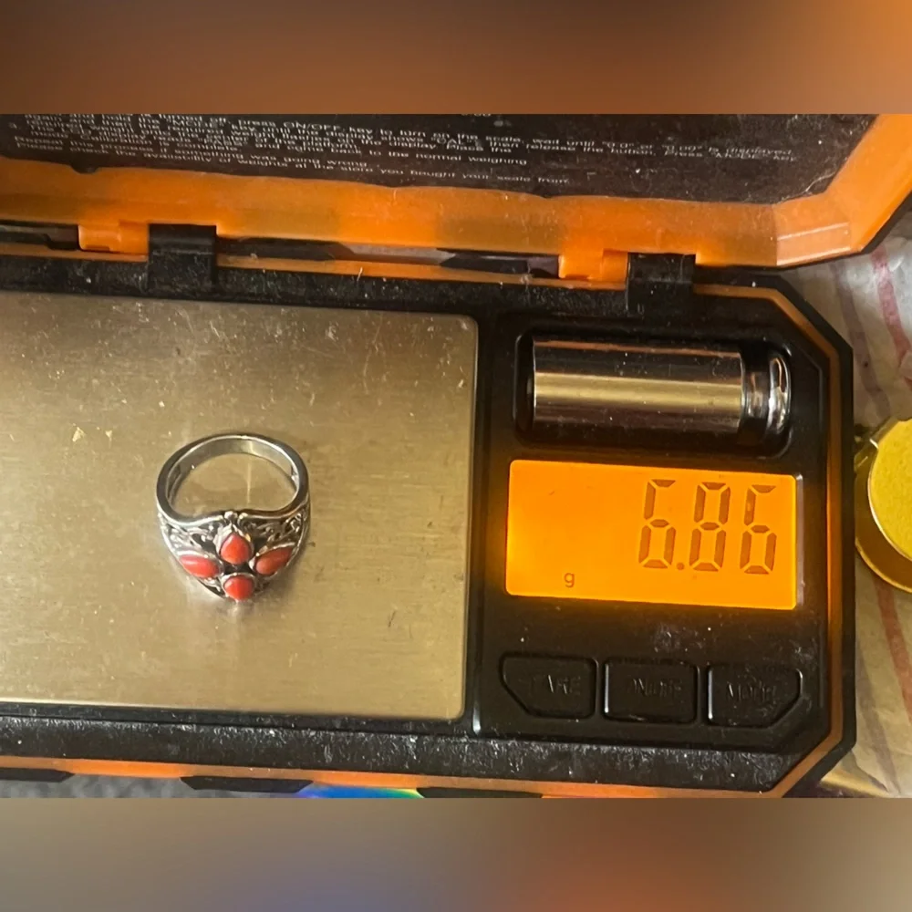 Carolyn Pollack Relios Coral Sterling Ring - Picture 14 of 14